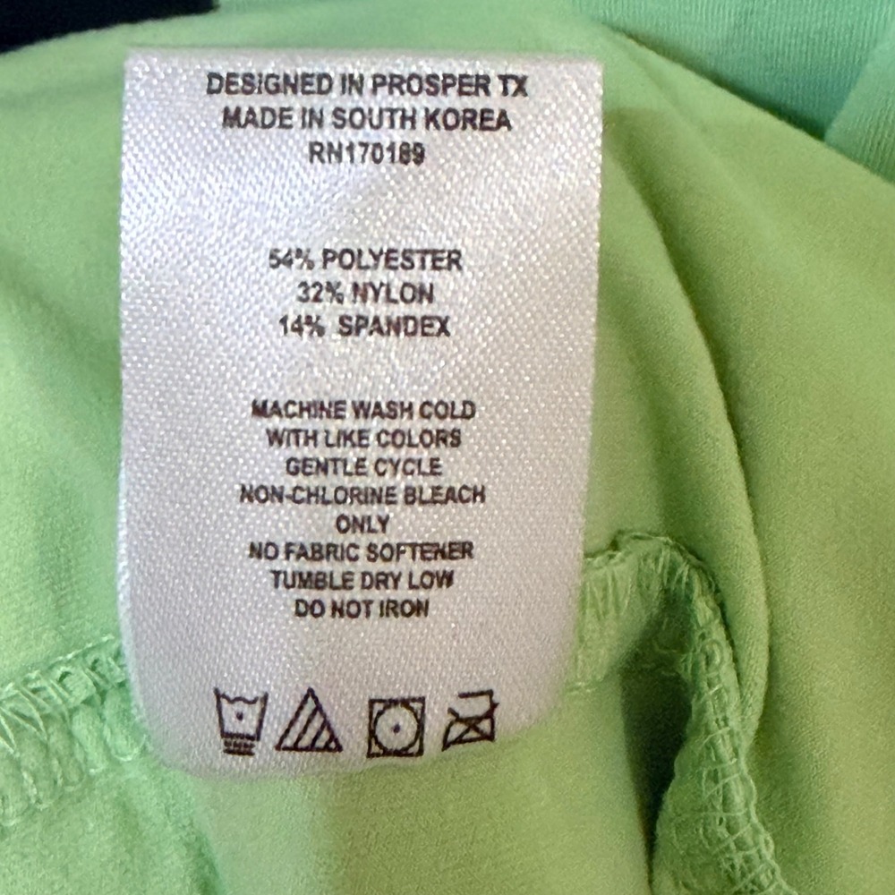 Good Good Golf Mens 2XL Fighting For Par Quarter Zip Pullover Light Green NWT - Picture 8 of 9